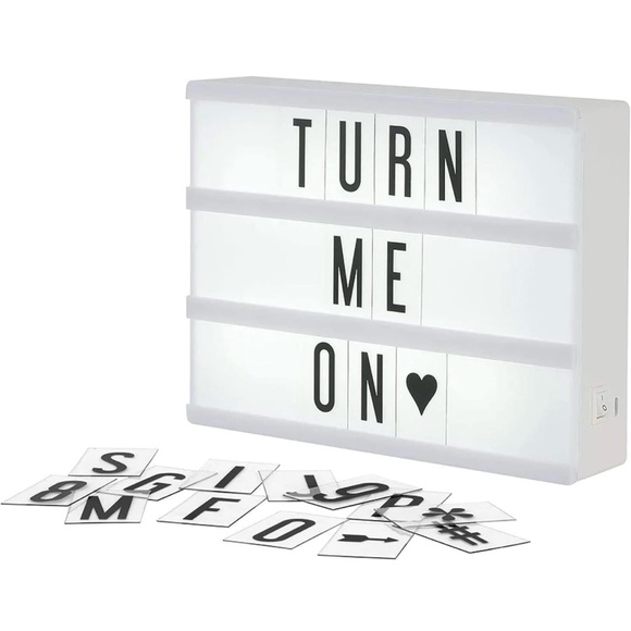 My Cinema Lightbox - Mini LED Marquee Light Box + Bonus Pack NEW BNIB - Picture 2 of 11